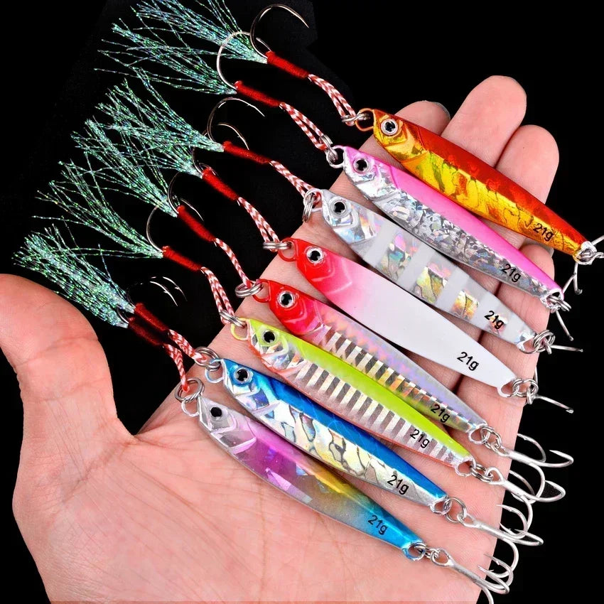 Super Quatity Metal Jig Fishing Lure Set